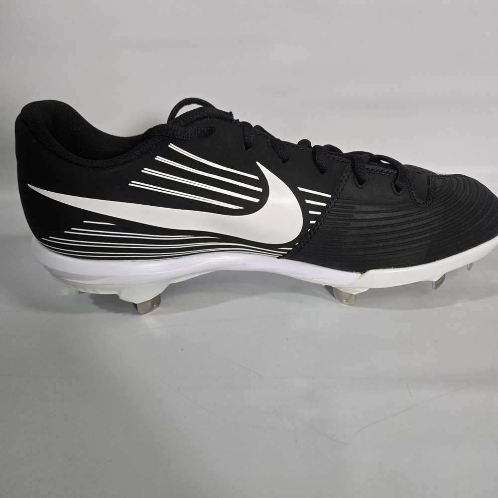 Nike Lunar Hyperdiamond 3 Varsity Softball Cleats Black White Womens 10 NEW